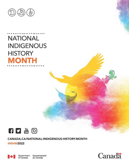 poster for Canada&#x27;s National Indigenous History Month 2022