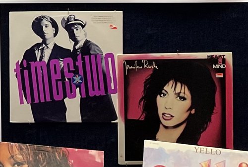 Vinyl records (6) Times Two / X 2 (1988) Heart Over Mind / Jennifer Rush (1987)