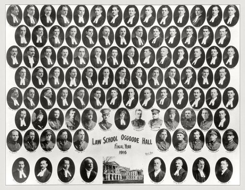 Graduating class of 1916