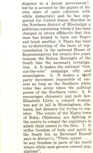 Black Disenfranchisement Part 2