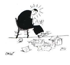 Cartoon by Eudora Welty