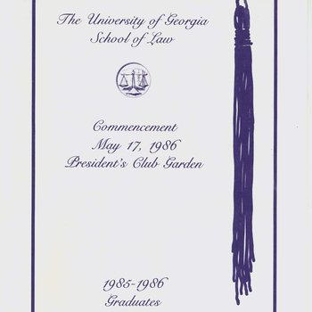Class of 1986 Commencement
