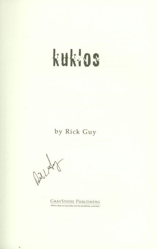 Kuklos / Rick Guy. Title page.