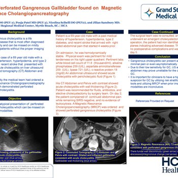 Occult Perforated Gangrenous Gallbladder Found on Magnetic Resonance Cholangiopancreatography