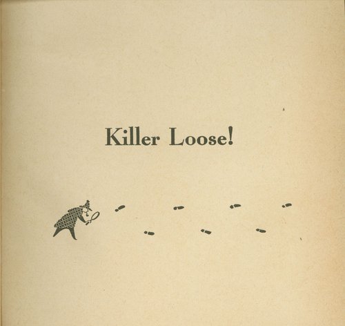 Killer Loose / Genevieve Holden. Title page.