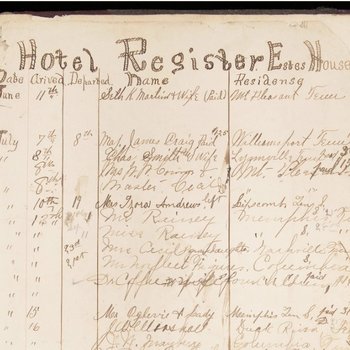 Primm Springs Hotel Register