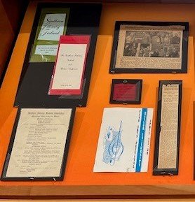 items in the display case, left side, are itemized in the text