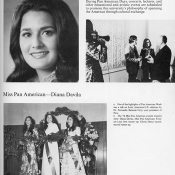 Dianna Davila: Miss Pan American, 1975