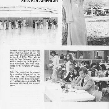 Martha Marroquin: Miss Pan American, 1976
