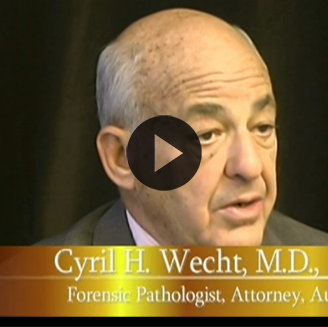 Into Evidence: Off-Stage Interview with Cyril Wecht