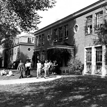 Memorial Center Dedication and Campus Scenes, ca 1946