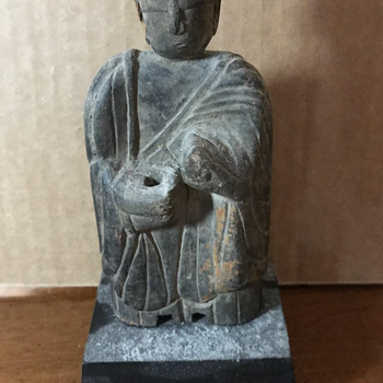 Wood figure of Jizo