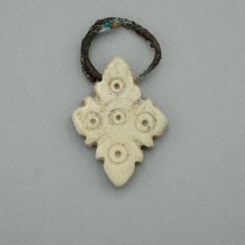 Pendant Cross with Concentric Circles