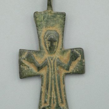 Pendant Cross with Figure