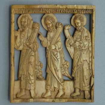 Icon with Three Prophets