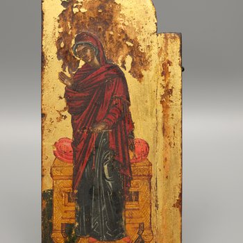 Triptych Wing with Mary and Saints