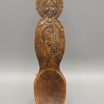 Spoon with Image of Christ
