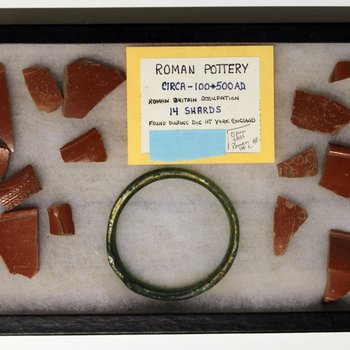 Roman pottery sherds