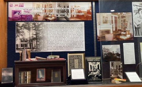 display case, left side