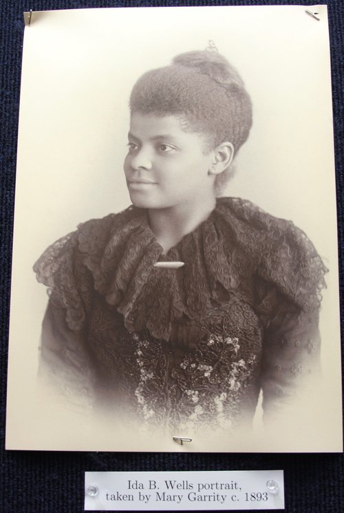 portrait of Ida B. Wells taken by Mary Garrity, c. 1893