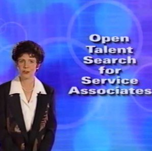 National Business Unit Operations—Service Associate Recruitment Video, 1999