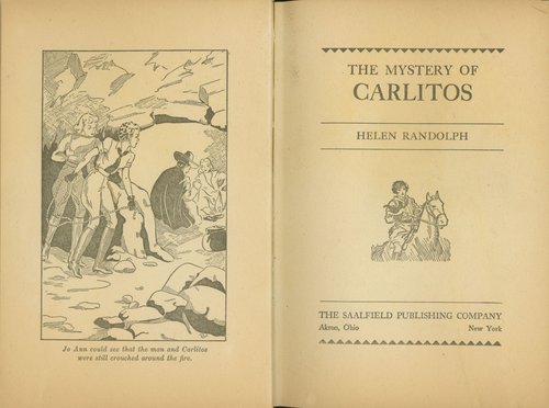 The Mystery of Carlitos / Helen Randolph. Title page.