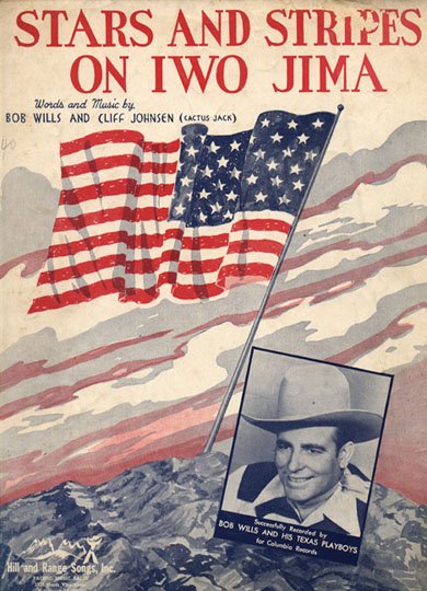 Stars and Stripes on Iwo Jima