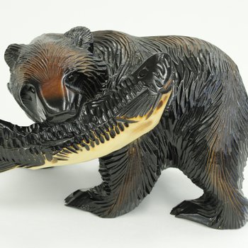 Bear with a Fish in Mouth