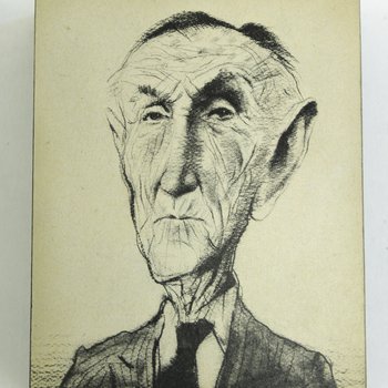 Caricature of Mike Mansfield