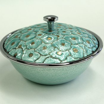 Turquoise and Silver Bowl
