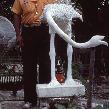 Eldren M. Bailey: Ostrich Sculpture