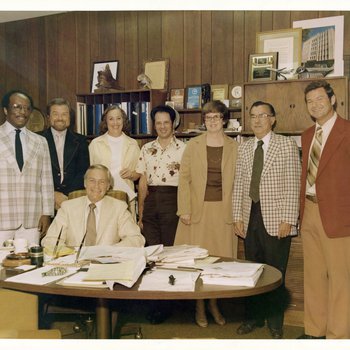 President Carpenter and Charter Staff, 1980