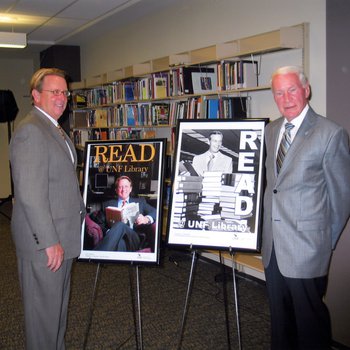 Presidents John Delaney and Thomas Carpenter, 2006