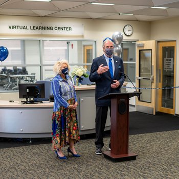 Virtual Learning Center Grand Opening, 2021