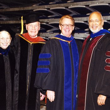 Presidents Anne Hopkins, Thomas Carpenter, John Delaney, Adam Herbert, 2004
