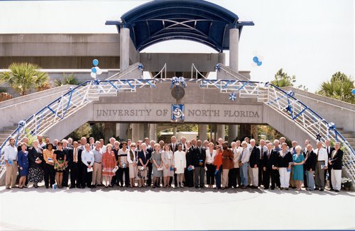 UNF Charter Faculty and Staff, 25th Anniversary (a244c9d8d0a2fbd013a088adb805c094)