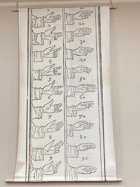 Wall hanging 2: double entry accounting