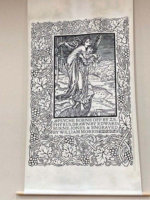 wall hanging 4. Engraving by William Morris.