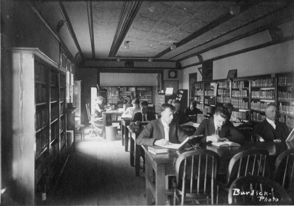 The Old Library On The Second Floor Of The Old Chapel Building At