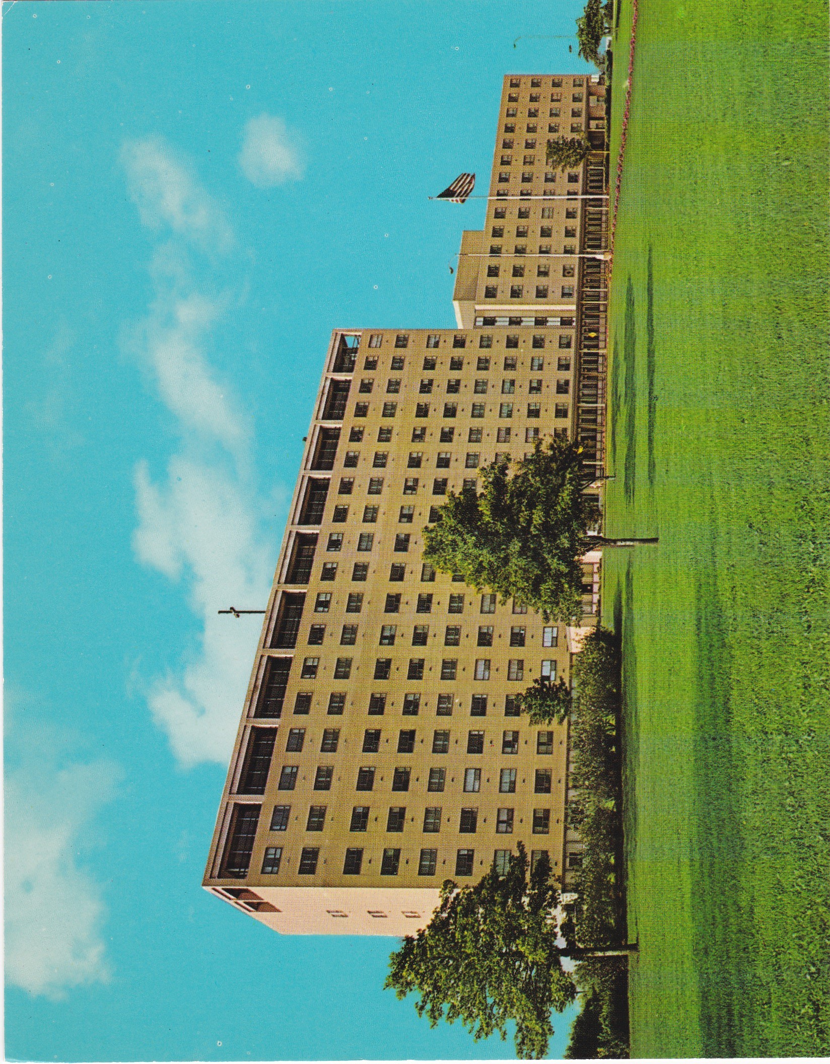 Postcard of Lutheran General Hospital, 1968 - Advocate Aurora Health